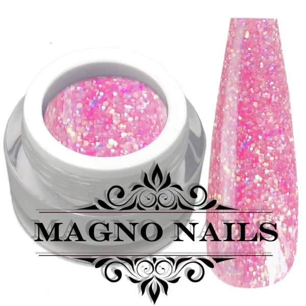 UV Gel - Mix Glitter Chunky Rosa - Glitter Gel - Fantastic Pink